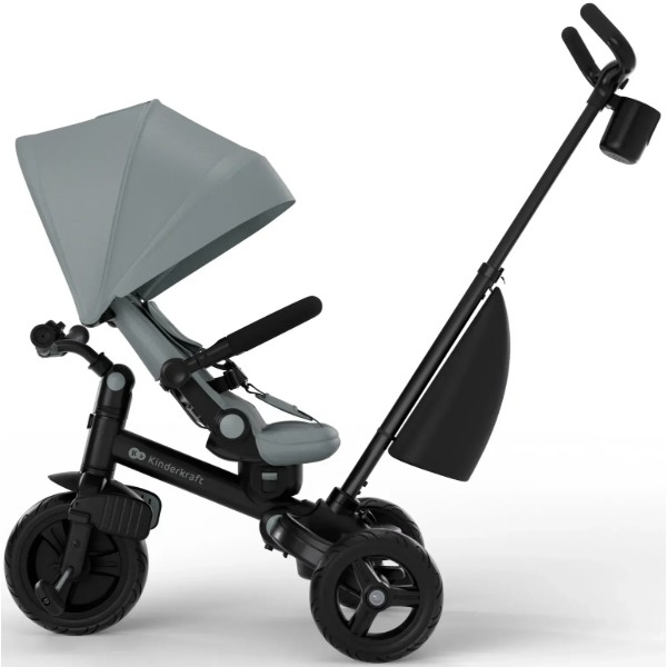 Фото - Триколісний велосипед Kinderkraft Aveo 2 Plus Grey (KRAVEO02GRY0000)
